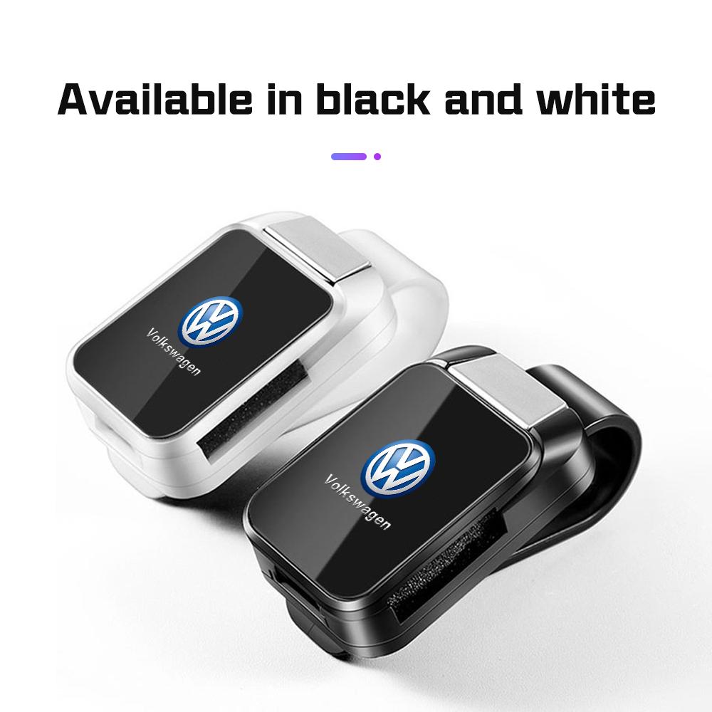 DOG1 Для Volkswagen VW id3 Polo Tiguan Jetta Lavida Passat Golf 8 5 7 6 4 Автомобильный солнцезащитный козырек Зажимы для очков Внутренний держатель для хранения очков