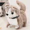 Электрическая плюшевая собака, когнитивные способности, интерактивная способность, тонкая работа, лай, ходьба, электрическая собака, плюшевые игрушки для детей
