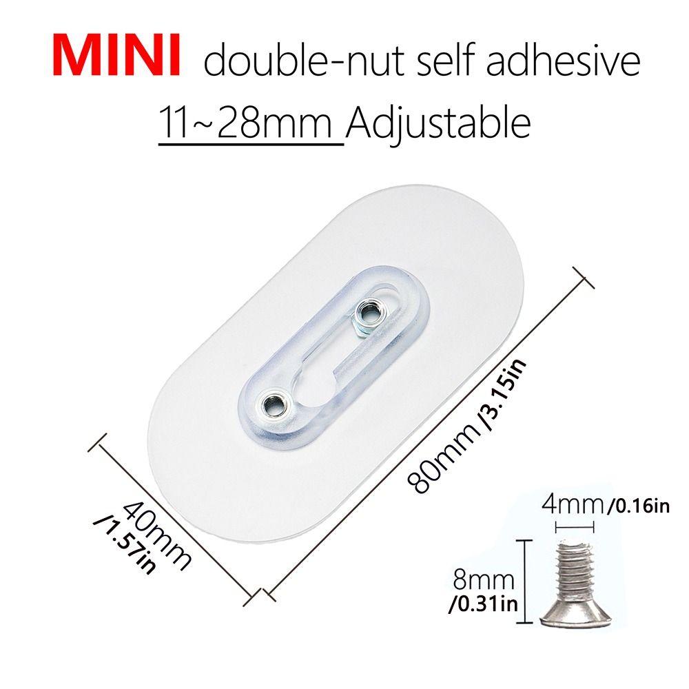 Wall Picture Hanger Strong Adhesive Poster Wall  Hook Adhesive Nails Screw Stickers Wall Hanger