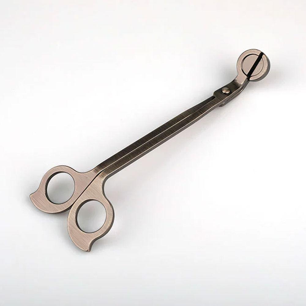 Триммер для фитиля свечи с дизайном в виде бабочки, металлические ножницы, инструмент для ухода за свечами, материал из нержавеющей стали, аксессуар для ароматерапевтических свечей