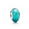 New S925 Sterling Silver Plated Pink Red Green Blue Murano Glass Bead Charm Fit Original  Bracelet DIY Jewelry For Girl