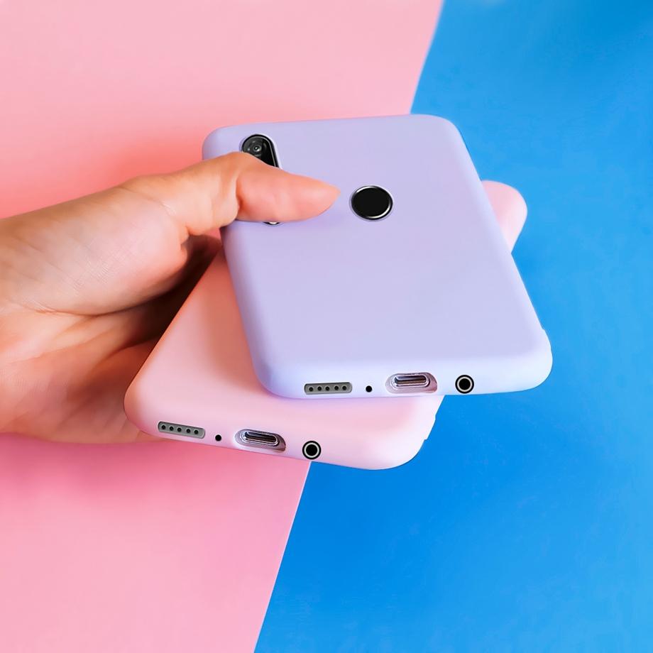 Чехол для Huawei P30 Lite Однотонный Тонкий Мягкий Матовый Силиконовый ТПУ Чехлы для Телефона Для Huawei P30 Lite P30Lite P30Pro P 30 Lite Pro Чехол