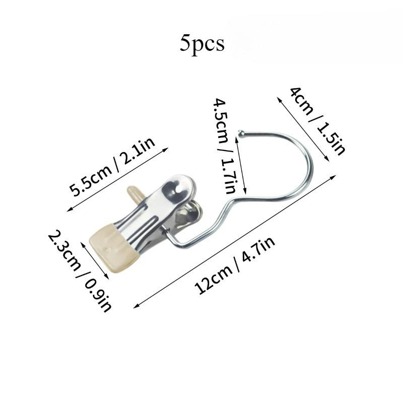 3/5 шт. Органайзер для одежды в шкафу, прищепки без следов, прищепки с крючками, вешалки для брюк и носков, зажим для сушки одежды