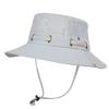Outdoor Summer Fishing Hats Men Anti-UV Sunshade Breathable Hiking Beach Bucket Hat Male Fisherman Waterproof Quick Dry Cap