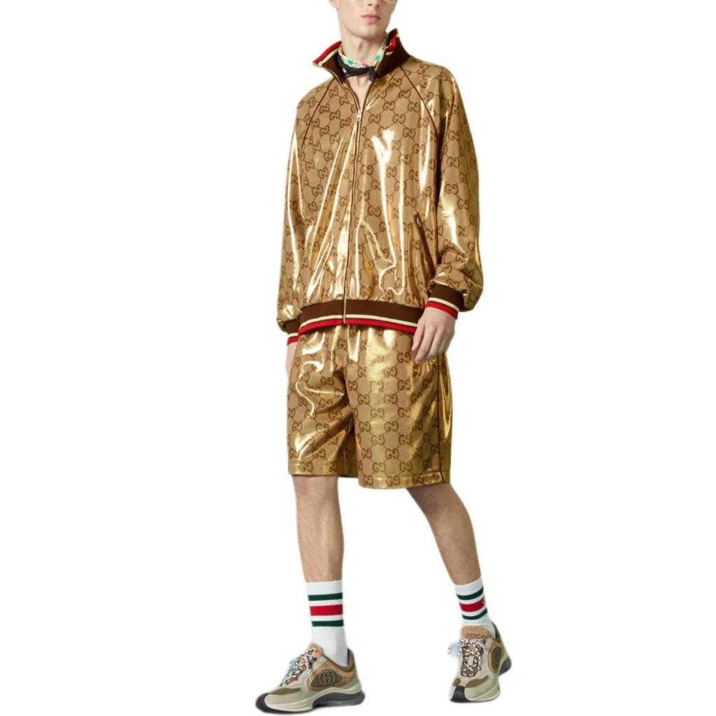 GUCCI Gg Technical Jersey Basketball Shorts (Unisex) Casual Shorts 741499 XJFFG 2486