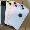 5 шт. Заднее стекло с большим отверстием для iPhone 15 15 Plus 15 Pro Max 15P Копия Задняя крышка аккумулятора Запасные части для ремонта