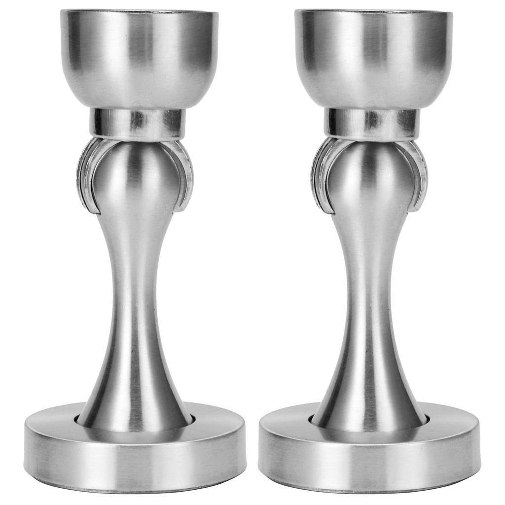 2 комплекта из нержавеющей стали, прочный магнитный дверной упор, напольный настенный присоска, дверной упор, фурнитура