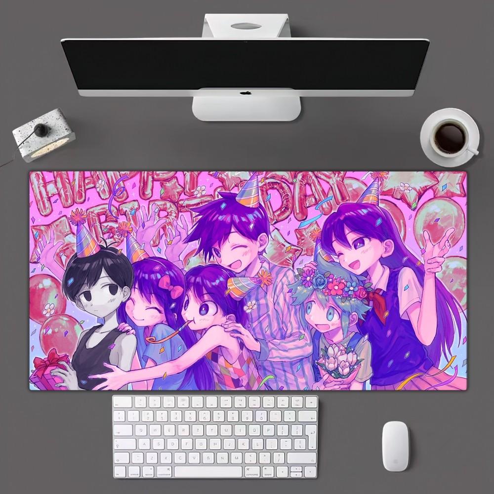 Cute Cartoon Omori Game Mousepad Mousepad Gamer Mouse Pad Size For Office Long Table Mat