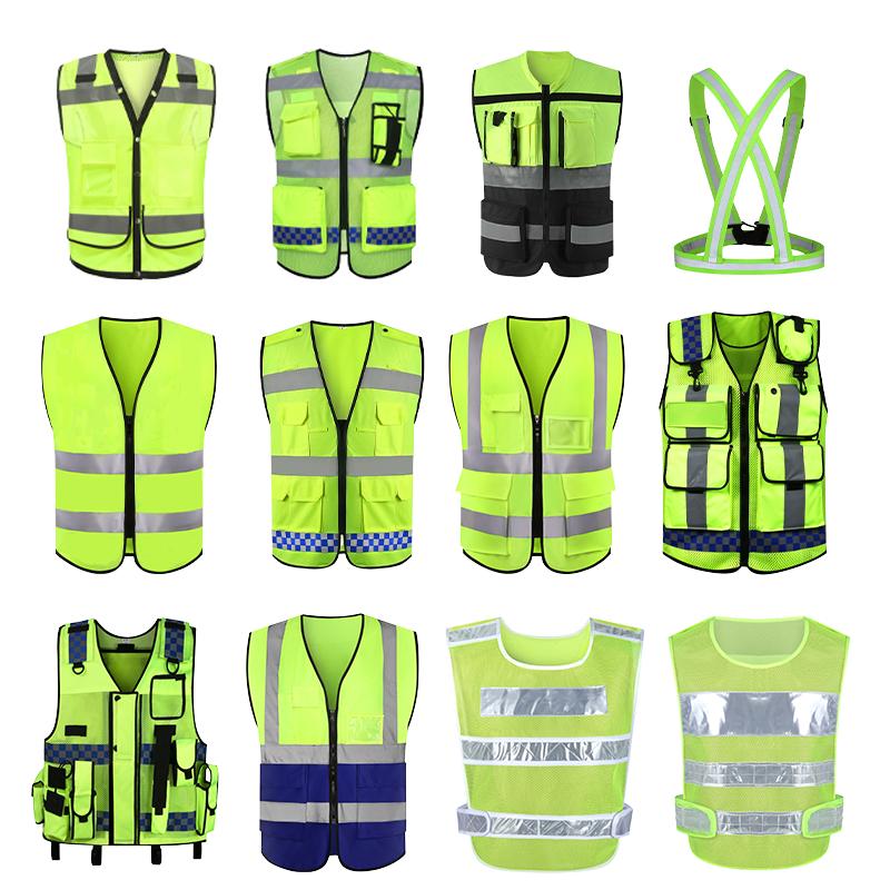 High Vis Reflective Safety Vest Strap Elastic Outdoor Running Cycling Reflective Belt With Customized Logo Support