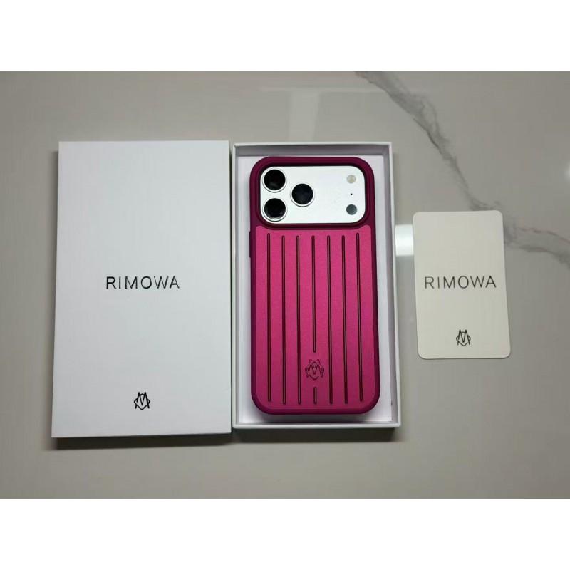 Magnetic Phone Case IPhone 17/18 ProMax RIMOWA Compatible Shockproof Heat Resistant Aluminum Material