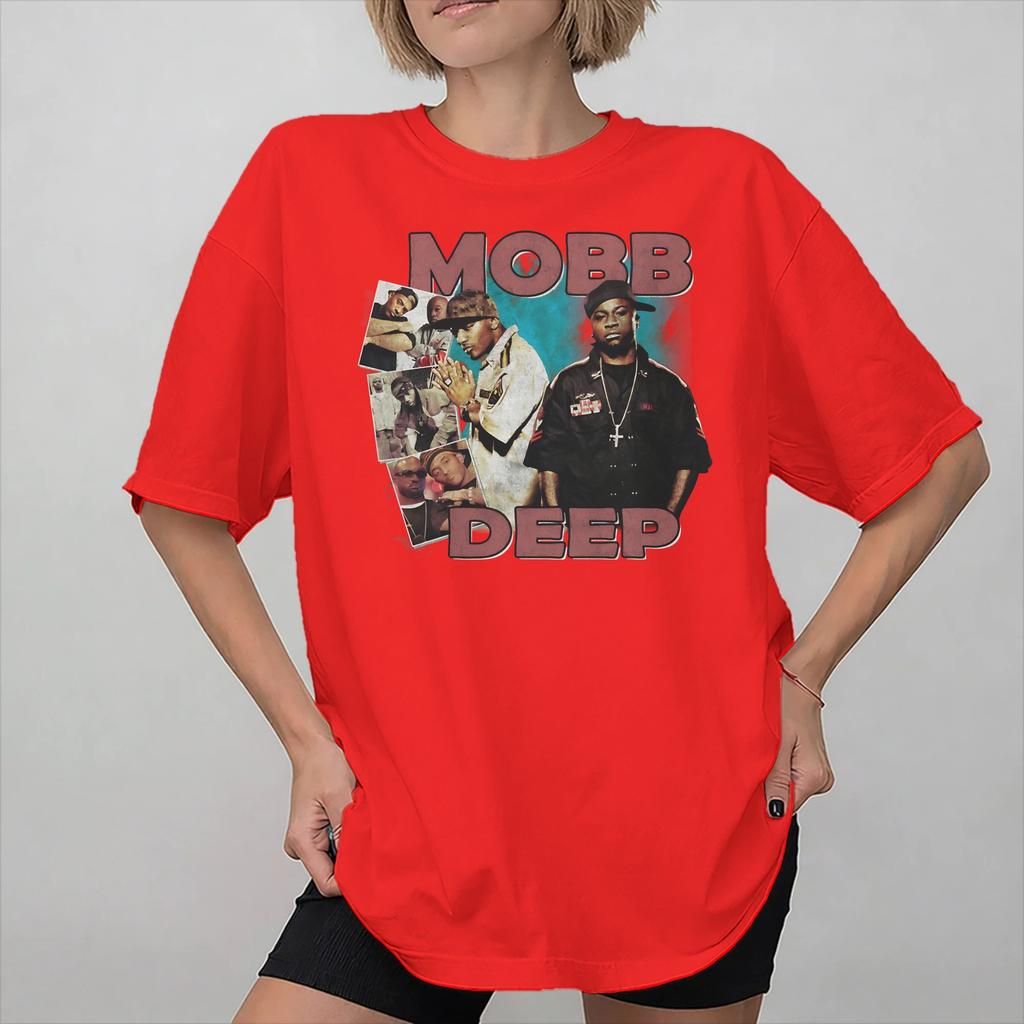 Mobb Deep The Infamous Tee Shirt for Unisex Women Graphic Printed T Shirts 100 Cotton Clothing