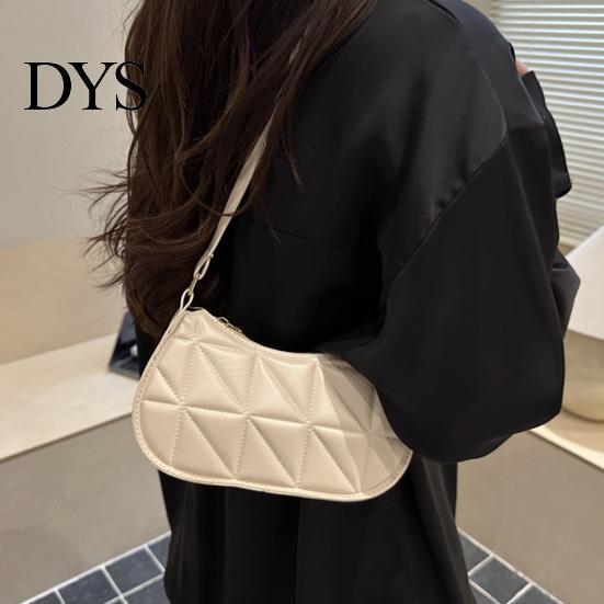 Slim Flat Silhouette Bag Retro Shoulder Women Small Hobo Handbag Zipper Closure Underarm Purse for Phone Keys Party Dating Work