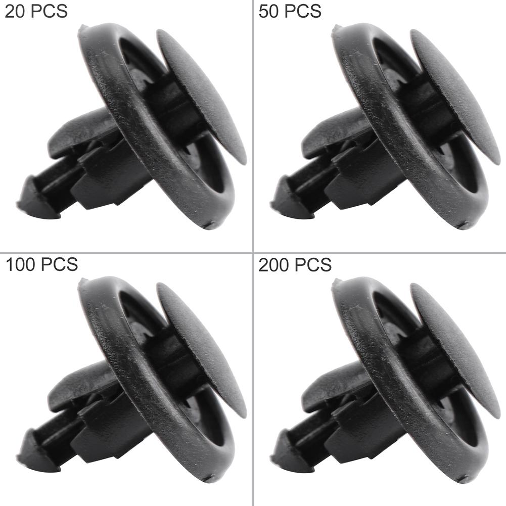 Mud Guard Clips Retainer Clips for Toyota Push Type Hood Bumper Mud Guard Liner Fastener Retainer Clips for Toyota 90467-07166