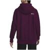 Nike Коллекция Однотонные Свободные Повседневные Худи Женские худи Бордовый FB8784-610