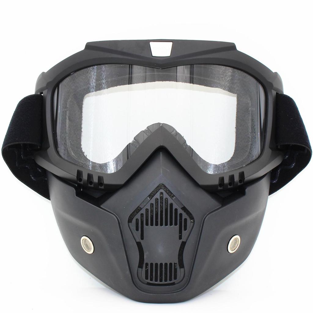 Мотоциклетные очки Harley с защитой от запотевания и маской для лица - Внедорожные, пылезащитные, противотоксичные, брызгозащищенные защитные очки