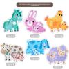 Wooden Animal Puzzle For Kids With Educational Fun And Motor Skills Development For Early Learning