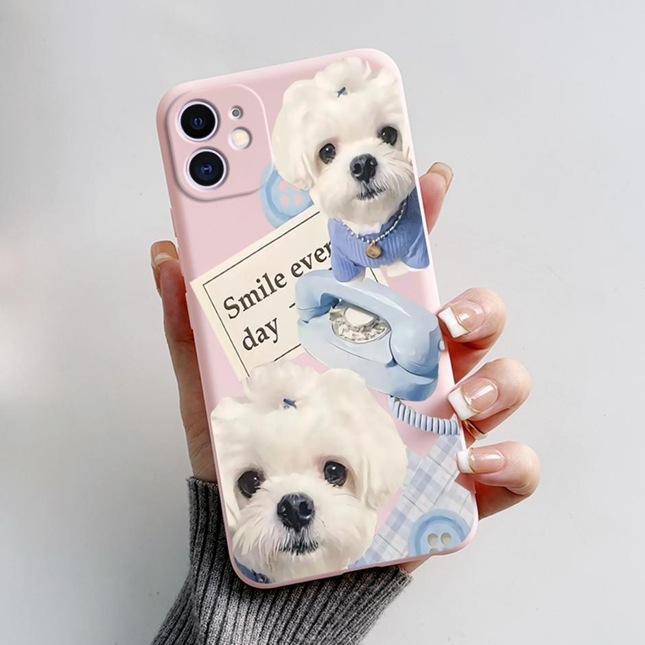 Cartoon Case For iPhone 12 Mini Mobilie Phone Soft Silicone Protective Covers For iPhone 12Mini Shockproof Fashion item Housings