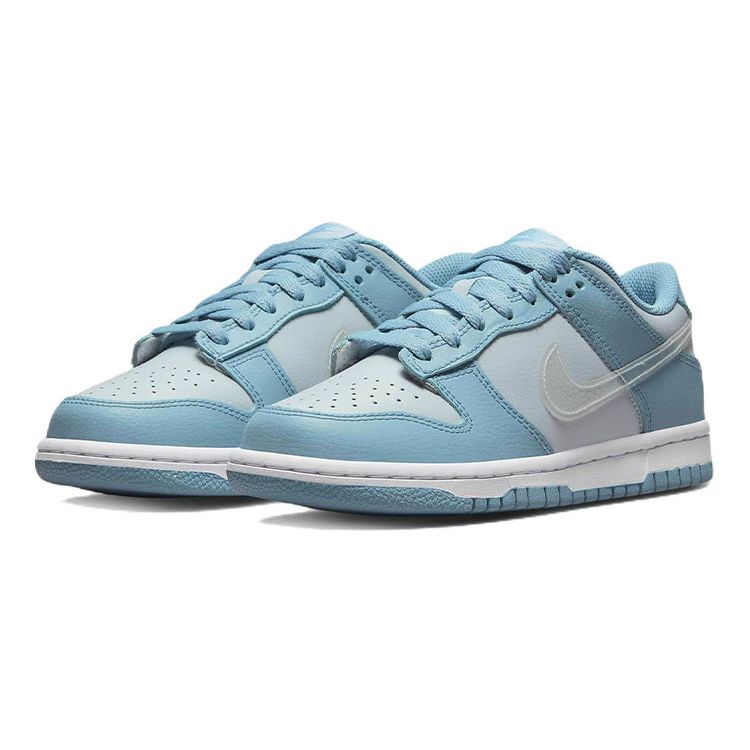 Nike Детские кроссовки Dunk Low GS Aura Clear Blue Worn-Blue White DH9765-401