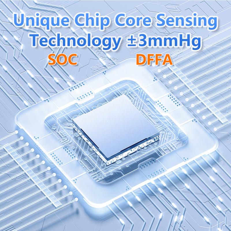 Перезаряжаемый монитор артериального давления на запястье Голосовой смарт-сенсорный светодиодный экран Цифровой автоматический тонометр АД Пульсовый сфигмоманометр сердечного ритма A01