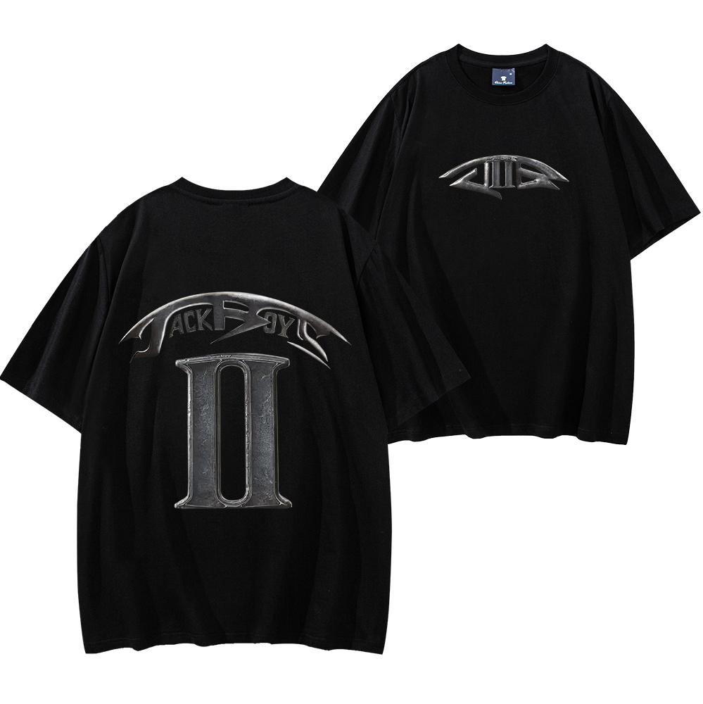 Футболка Travis Jackboys 2 Astroworld Rap Tee Streetwear Графическая футболка Hip Hop Концертная футболка Унисекс в винтажном стиле Rap Мерч