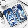 JW66 Hatsune Miku черный мягкий чехол для iPhone 16 15 Plus 14 13 Pro 8 SE XR XS Max P30 Nova 5T Y5P Y6 Y7 Y8P Y9 Realme C30 C33 C31 VIVO Y36 V27