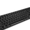 Deli 2168 Black Wired USB Membrane Gaming Keyboard
