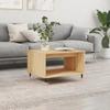 VidaXL Coffee Table Sonoma Oak 60x50x40 Cm Engineered Wood 829247