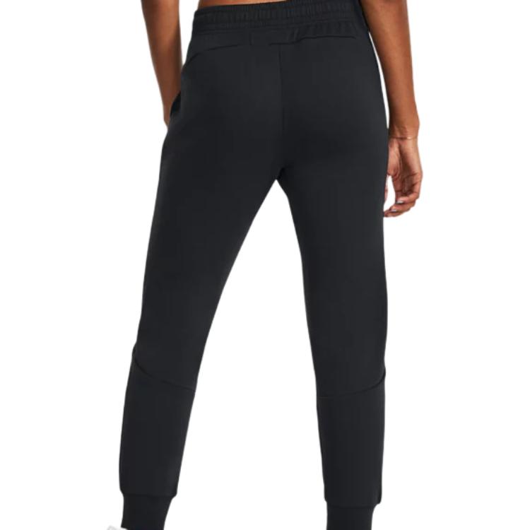 Under Armour Женские спортивные штаны Unstoppable Solid Fleece Training Jogger Pants, черные 1379846-001