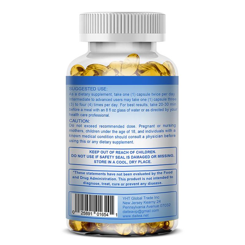 Daitea Magnesium Glycinate + Zinc Supplement 120 Capsules