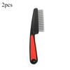 1/2pcs Head Lice Comb Lice Nit Removal Hair Comb Stainless Steel Fine Tooth Comb LiceComb Professional Head Lice Hair Brush