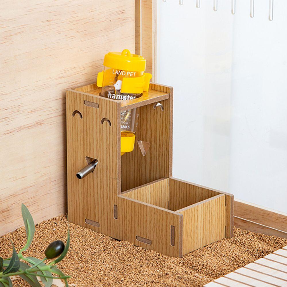 with Food Bowl Hamster Water Drinker Heavy-Duty Roller Water Drinker Rodent Cage