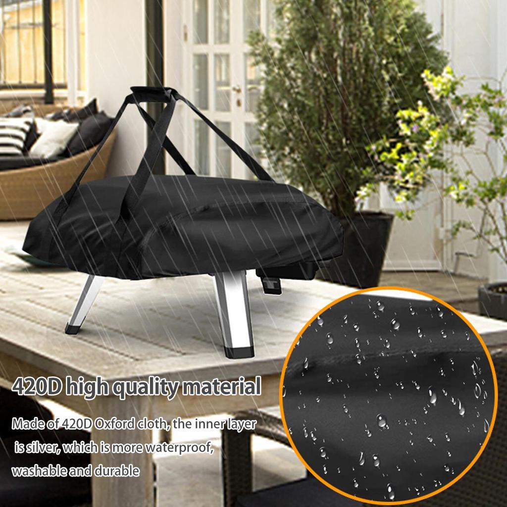 New Pizza Oven Cover for Ooni Koda 12 16 Portable 420D Oxford Fabric Waterproof Pizza Oven Dustproof Covers BBQ Accessories