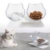 Пластиковая миска с водой контейнера мисок еды для котов и малых собак породы