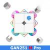 GAN 251 M Pro Air Leap 2x2 Magnetic Speed Cube Professional GANCUBE 251M 2x2x2 Mangetic Cubo Puzzles GAN251 Magic Cube