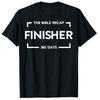 Футболка The Bible Recap Finisher 365 Дней Юмор Смешной Иисус Христиане Цитата Футболка Вера Иисус Христос Пасторы Миссионеры Подарки