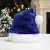 High Quality Christmas Decoration Supplies Xmas Soft Hat Santa Claus Red Noel Hat Merry Christmas Gift Happy New Year 2023 Party Dress Up