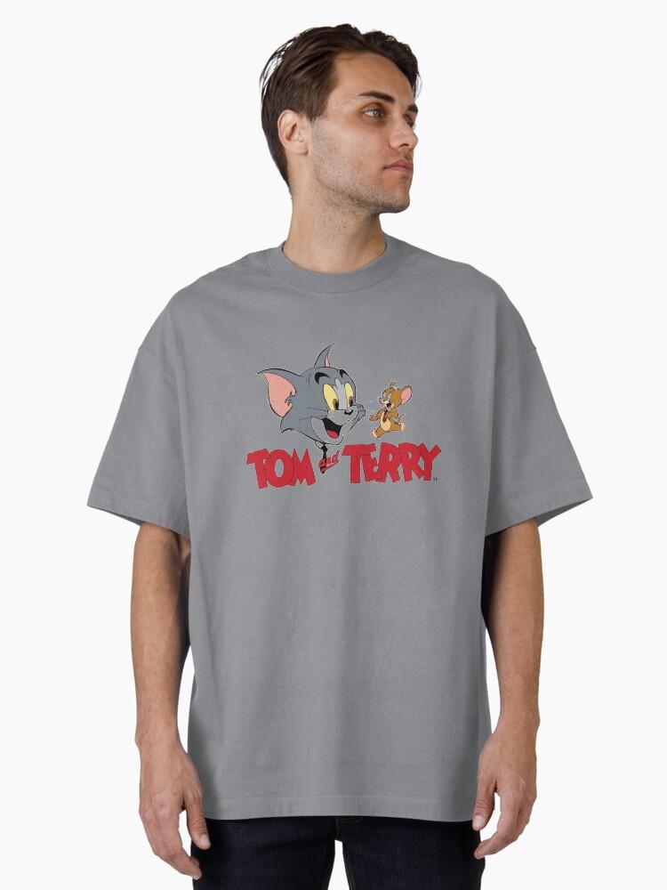 Tom & Jerry "Tom and Terry" graphic Oversized T-Shirt