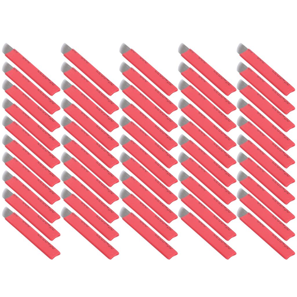 50pcs Manual Tattoo Microblading Needle Blade Food Grade Stainless Steel Eyebrow Tattoo Blades14