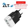 Новое 33-ваттное USB-зарядное устройство GaN с QC 3.0 и PD, поддерживает быструю зарядку 9 В и 12 В - Стандарт США/ЕС.