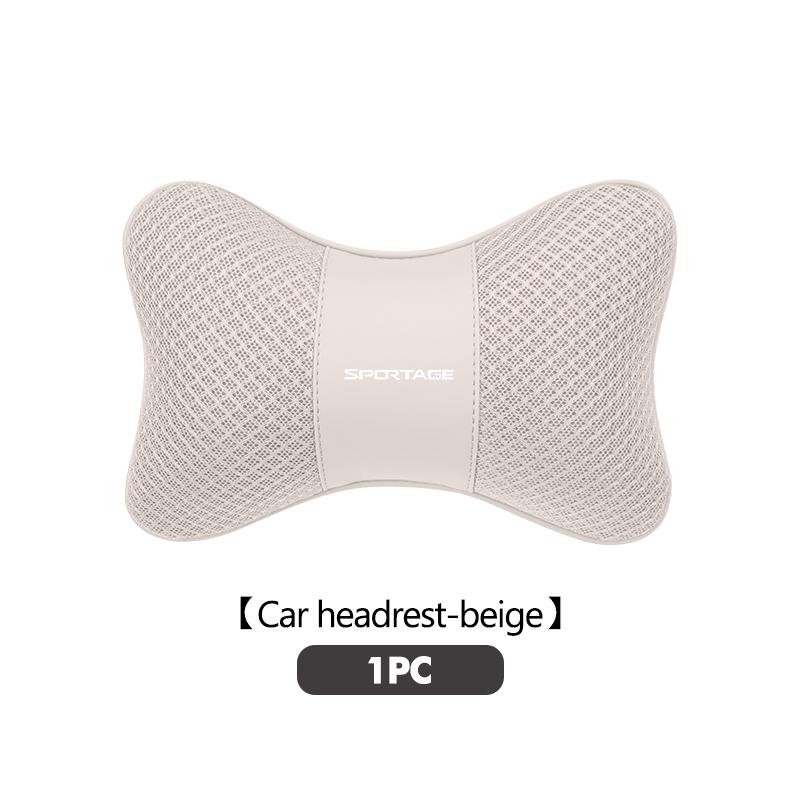 Car Seat Headrest Neck Cushion Backrest Lumbar Support Cushion For KIA Sportage 2016 2017 2018 Sephia Stonic Carens ZR9