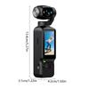 Карманная экшн-камера Спортивная видеокамера Камера Крепление с поворотом на 180 градусов Запись Портативный наружный видеорегистратор