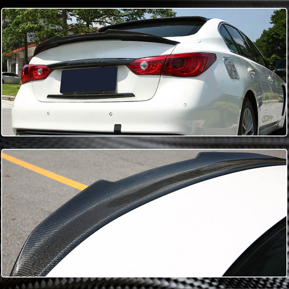 Спойлер V5 (для Q50, Карбон) для Infiniti Q50/Q60 2013-2024 гг