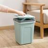 Утолщенное большое пластиковое мусорное ведро - Квадратное с крышкой, Водонепроницаемое для гостиной, ванной комнаты и кухни mx9171737