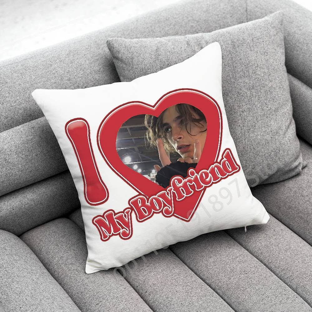 T-Timothee C-Chalamet Throw Pillow Case For 50Cm 30Cm 55Cm 45Cm 40Cm Square Bed Pillowcase Cover