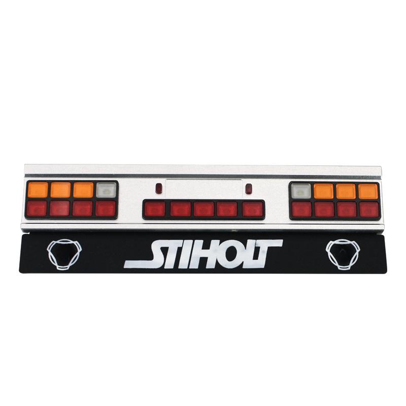 LED Simulation Metal Taillight Container Lamp for 1/14 Tamiya RC Truck Car For scania 770S For volvo FH16 For man
