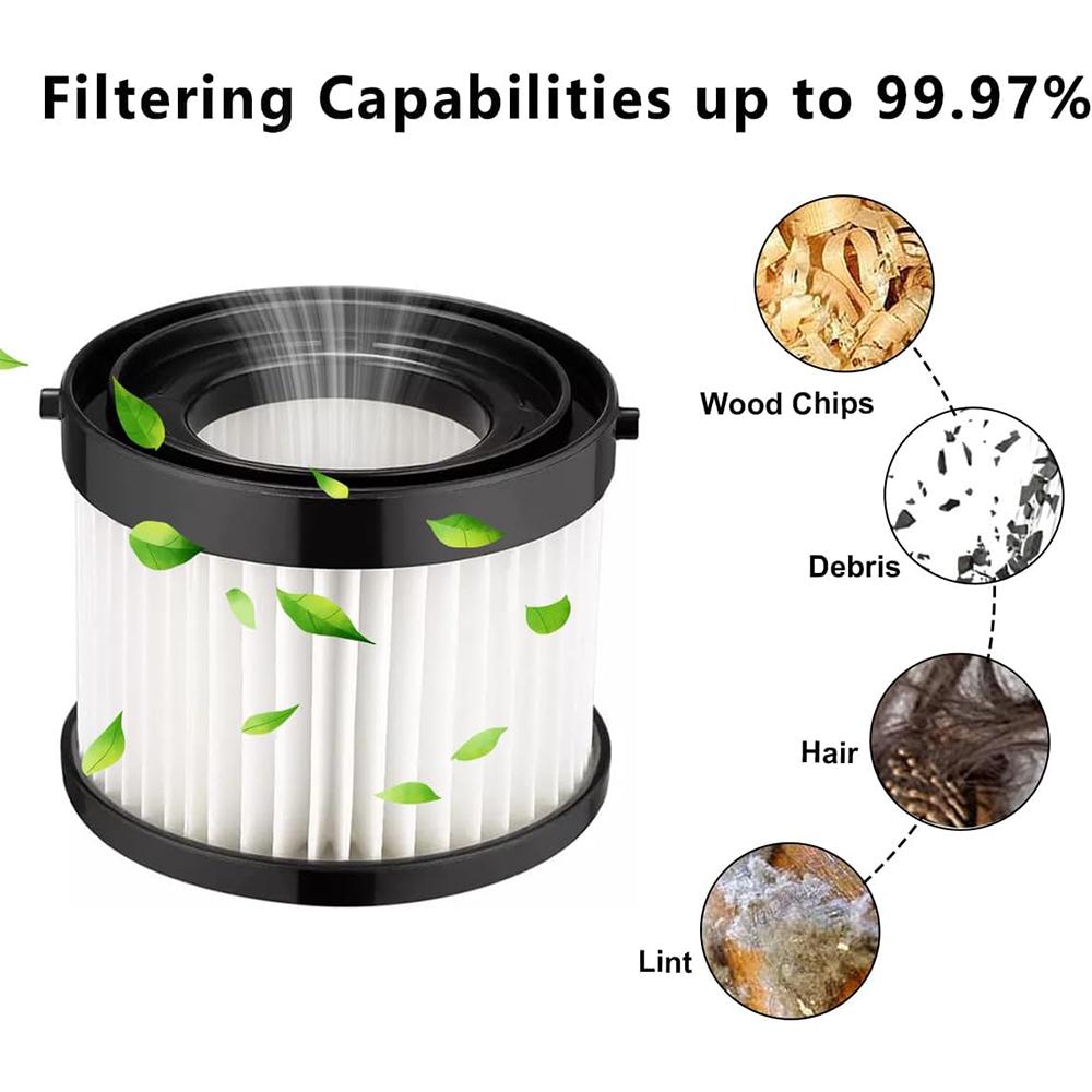 2 Pack 49900160 Hepa Dry Vacuum Filter Compatible With 0882-20