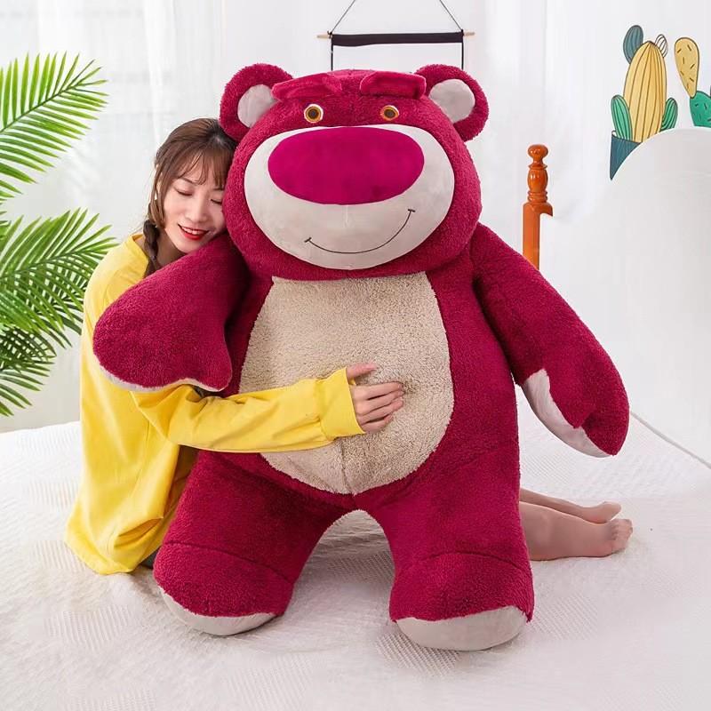 Pink Lotso Rose Plush Toy Cute Cartoon Sleep Buddy Girls Children Gift Birthday