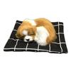 Home Decor Make Sound Sleeping Dog Car Ornaments Simulation Dog Doll Cute Sleeping Dog Doll  Car