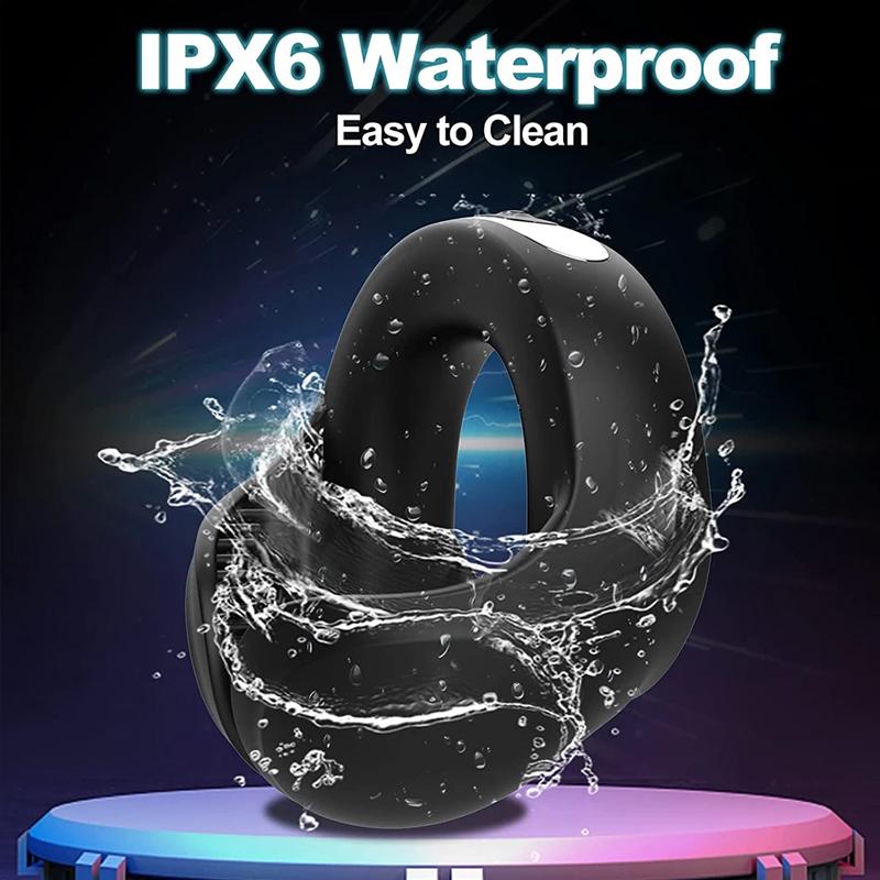 Вибрирующее кольцо на член, сексуальные игрушки для мужчин, пара, задержка эякуляции, целомудрие, массажер для яичек, кольцо для пениса, игрушки для взрослых