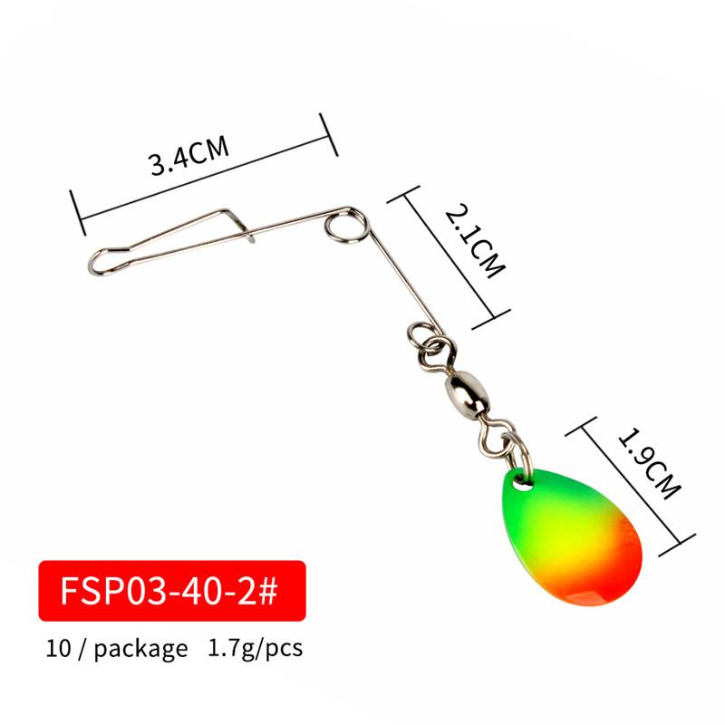 Металлический спиннер, 10 шт. в упаковке, блесна для приманки, 1,5 г, 1,7 г, блестки Iscas, окунь, щука, твитер, крючок, снасти